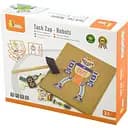 Набор для творчества Viga Toys Деревянная аппликация Робот (50335)