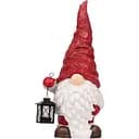 Новогодняя декоративная фигура Novogod'ko Дед Мороз в колпаке с фонариком 54 см (974208)