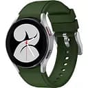 Браслет Galaxy Classic для Samsung Galaxy Watch 4 - темно-зелений ширина кріплення 20мм силікон Watchbands (W43-7WB15696370)