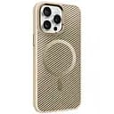 Чохол Epik TPU+PC Carbon Mirage with MagSafe для Apple iPhone 15 Pro 6.1 Antique White