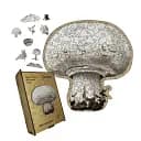 Деревянный фигурный пазл Шампиньон, А4, Деревянная коробка 100 элементов