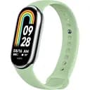 Силиконовый ремешок BeCover для Xiaomi Mi Smart Band 8 Light Green (709404)