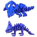 3D Іграшка Динозавр Трицераптор, 18 см, рухливий