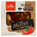 Мидии копченые Banga в масле с перцем чили 120 г (920706)