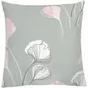 Наволочка Home Line Гинко Билоба бязь 70х70 см серо-розовая (173852)