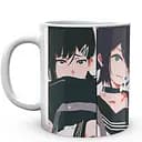 Кружка GeekLand Chainsaw Man Человек Бензопила Макима Павер Кобени Резе CM 02.08 330 мл белая