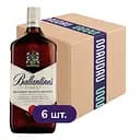 Упаковка виски Ballantine's Finest Blended Scotch Whisky 40% 6 л (1 л x 6 шт.)