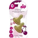 Соска круглая Nip Вишенка Universal, латексная, 0+, медленный поток, размер S, 2 шт. (93000)