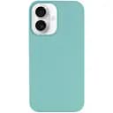 Чохол Epik Silicone Case Full Protective AA NO LOGO для Apple iPhone 16, 6.1 Бірюзовий/Marine Green