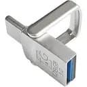 Флешка 2-стороння металева T&G Metal series 104 128 GB USB-A + Type-C