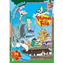 Пазли дитячі G-Toys Пригоди Фінеса та Ферба 70 елементів (PF0022)