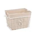 Кошик металевий Handy Home Stainless, 41х29х30 см, бежевий (EW-49 L)