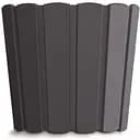 Горшок для цветов Prosperplast Boardee Basic круглый, 170 мм, антрацит (25500-433)