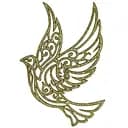 Новогоднее украшение Mis Lt Голубь 2Д