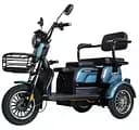 Электроскутер Трехколесный Crosser TR1 (600W, 72V, 20Ah) Синий