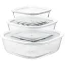 Набір контейнерів для зберігання Guzzini 3 шт. білий (21885211)