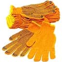 Перчатки рабочие с точкой 12 пар в уп. К-Р01/2205