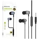 Навушники HiFi BOROFONE BM95 , 3.5 мм Jack, 16 Ом та 20 Гц, дротові, сірі