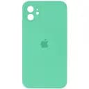 Чохол Epik Silicone Case Square Full Camera Protective AA для Apple iPhone 11, 6.1 Зелений/Spearmint