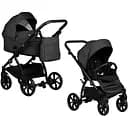 Коляска універсальна 2 в 1 Tutis Leo black (1222020)