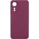Чохол Silicone Cover Lakshmi Full Camera (AAA) для Oo A78 4G Бордовий / lum
