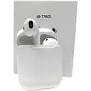 Беспроводные bluetooth наушники TWS с доп станцией HBQ i8 белые