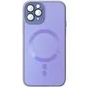 Чохол Epik TPU+Glass Sapphire Midnight with MagSafe для Apple iPhone 13 Pro 6.1 Бузковий/Dasheen