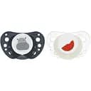  Пустышка Chicco Physioforma Air силикон 16-36 месяцев 2 шт. синяя с белым (75035.42)