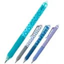 Ручка гелева автоматична Correct Click синя (AG1128-02-A)