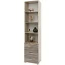 Шафа-пенал з ящиками Еверест Бриз-16 сонома/трюфель (EVR-2284)