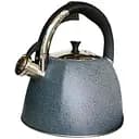 Чайник Edenberg EB-3541W со свистком нержавеющая сталь с мраморным покрытием 3 л серый