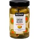 Оливки Olymp зелені фаршировані перцем без кісточки 320 г