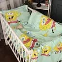 Комплект детского постельного белья MirSon Kids Time Спанч Боб и Патрик бязь 160х220 см (2200010252705)