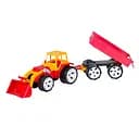 Трактор з ковшем і причепом Бамсик, 007/2