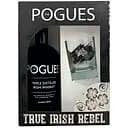 Набір Віскі The Pogues Blended Irish Whiskey 40%, 0.7 л + склянка 290 мл в подарунковій упаковці