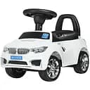 Детская каталка-толокар Bambi Racer с музыкой и светом белая (M 3147B-1)