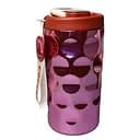 Термочашка для кави та чаю з дисплеєм температури 410 мл рожева (BC-0376)