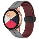 Силіконовий ремінець Classy для Smart Watch 20mm Grey / Plum