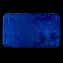 Килимок для ванної кімнати Offtop, 45х70 см, синій (855720)