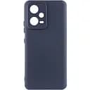 Чохол Silicone Cover Lakshmi Full Camera (A) для Xiaomi Poco X5 5G / Redmi Note 12 5G Синій / Midnight Blue