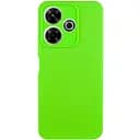 Чохол Lakshmi Silicone Cover Full Camera AA для Xiaomi Redmi 13 4G/Poco M6 4G Салатовий/Neon Green