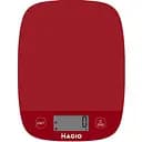 Кухонні настільні електронні ваги Magio MG-783 із сенсорним керуванням LCD-дисплей до 5 кг Червоний