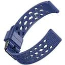 Браслет double для Samsung Galaxy Watch Active 2 44mm - синий ширина крепления 20мм силикон Watchbands (W39-1WB12273523)