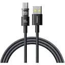Кабель Baseus Display 2 Fast Charging Data Cable USB-A to USB-C 100W 1 м Чорний