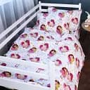 Дитячий комплект постільної білизни MirSon Бязь Kids Time 17-0704 Принцеса та Єдиноріг 110 x 140 см різнобарвний (2200010501186)