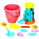Песочный набор YF 3688 9 элементов: ведро, мельница, 2 лопатки, 4 формочки