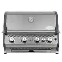 Встраиваемый газовый гриль Santos Free S-410 с задней горелкой нержавеющая сталь (890673)