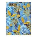 Записная книжка Floristica, А5, 96 листов, клетка, твердая обложка, голубая