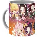 Кружка GeekLand Demon Slayer Kimetsu no Yaiba Клинок, рассекающий демонов в стиле чибо KY.02.04 330 мл белая