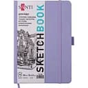 Скетчбук Santi для графіки 16х23 см 80 аркушів фіолетовий (743186)